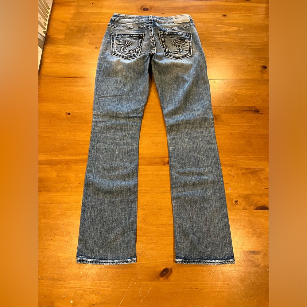 Silver Suki Jeans